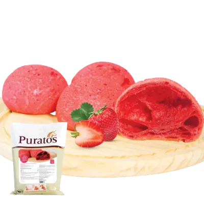 Bột trộn sẵn bánh mì Mochi hương dâu 1kg - 4022335