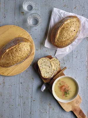 Bột trộn bánh mì ngũ cốc hạt lanh 1kg - 4024613