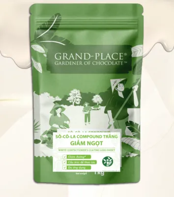 Sô-cô-la compound trắng giảm ngọt W127 Car 8x1kg - 4027516