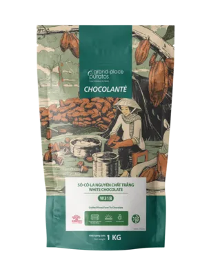 Sô-cô-la Chocolante Hạt nút Trắng 31% GPW-31B 1kg - 4021182