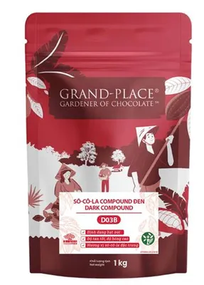 Sô-cô-la Grand-Place Nút Đen GPD-003 1kg - 4028070