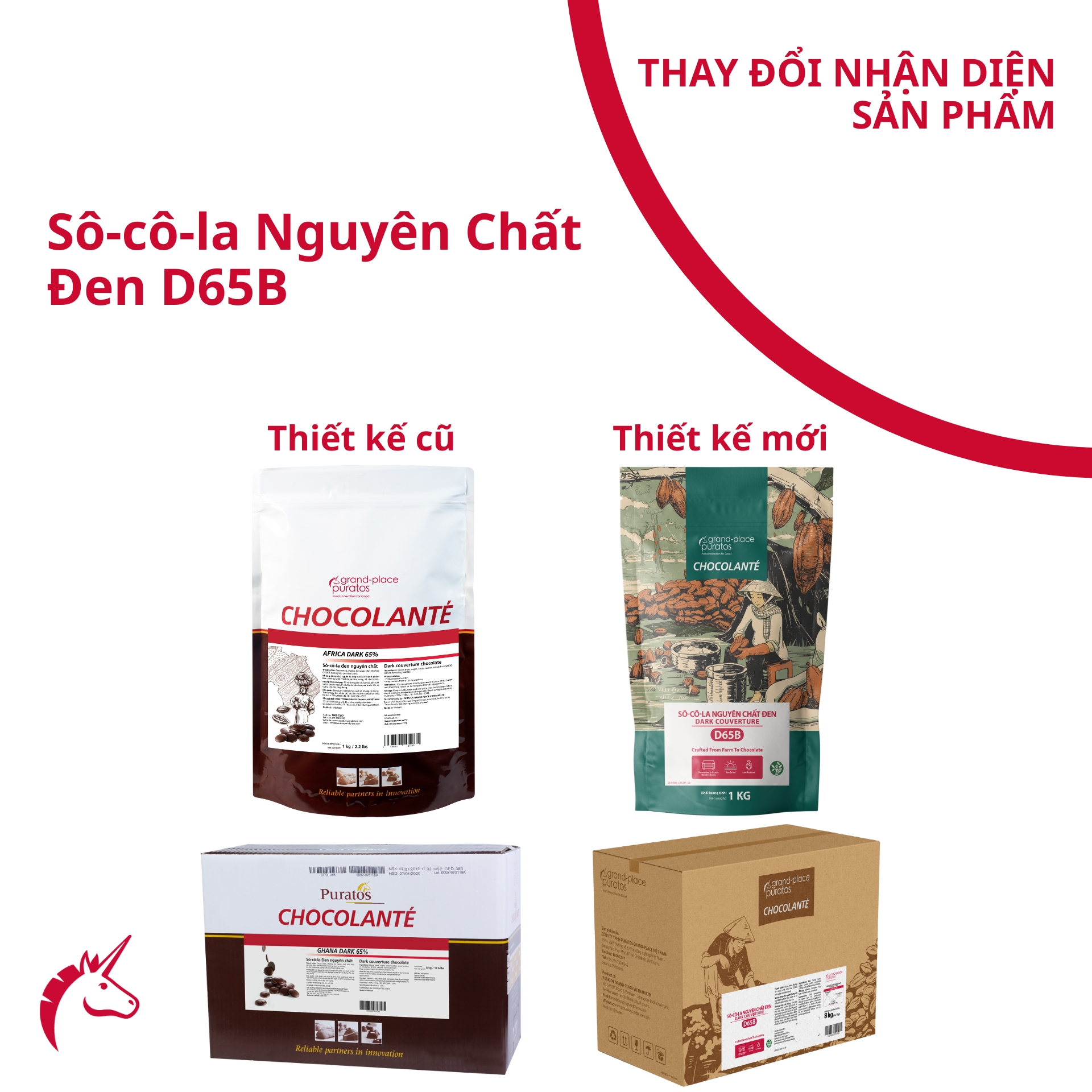 Ghana Dark Chocolate 65% - Puratos Vietnam