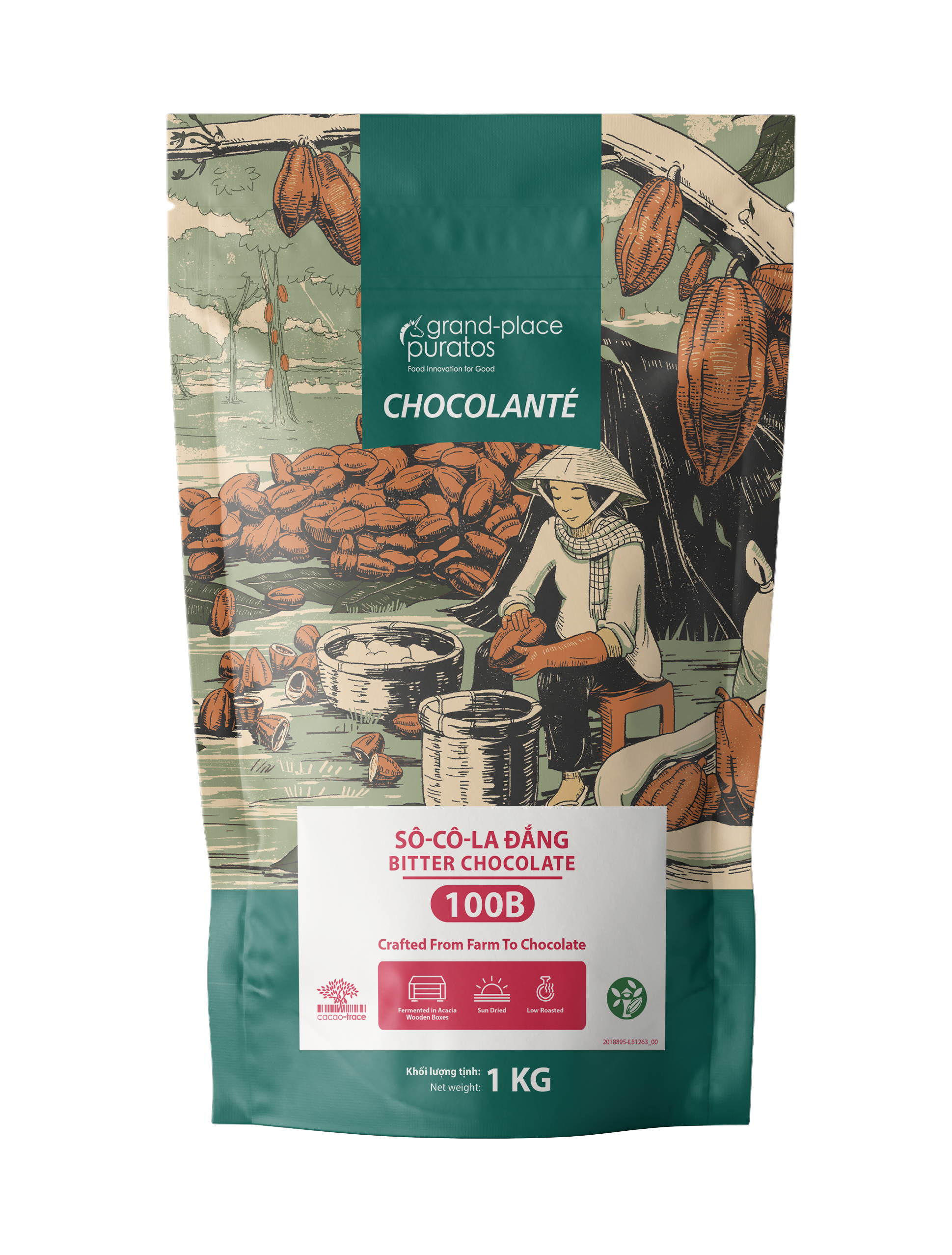 Chocolate cocoa mass CCT - Puratos Vietnam