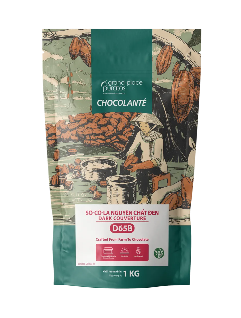 Ghana Dark Chocolate 65% - Puratos Vietnam