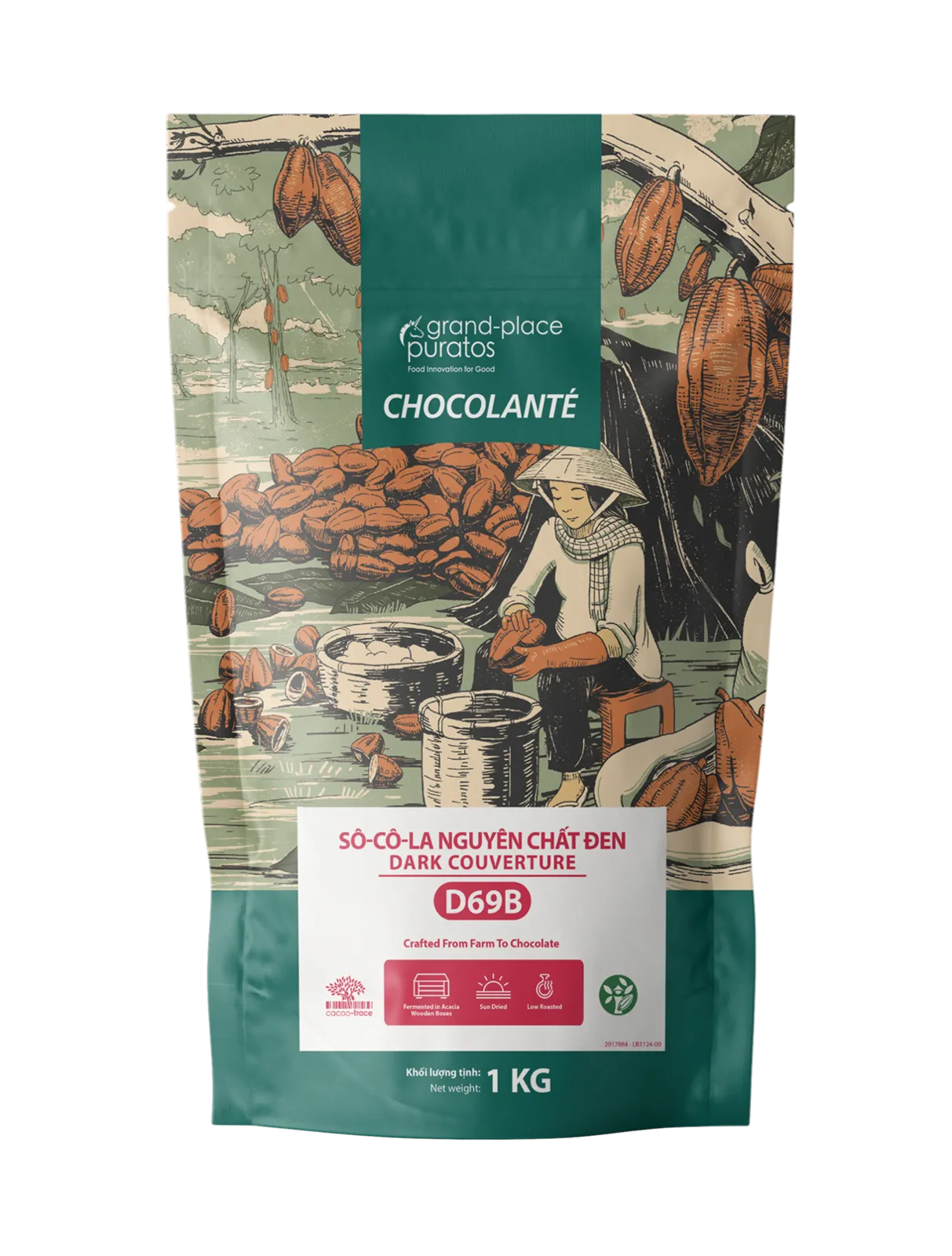 Chocolate CT Chocolante 60 Day Milk 57% - Puratos Vietnam